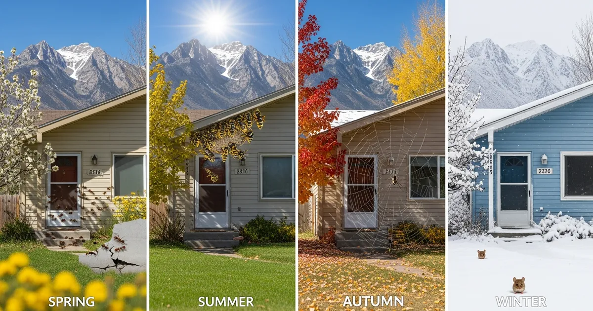 Utah Seasonal Pest Guide - Green Defense Pest Control