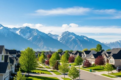 Utah Wasatch Front neighborhood