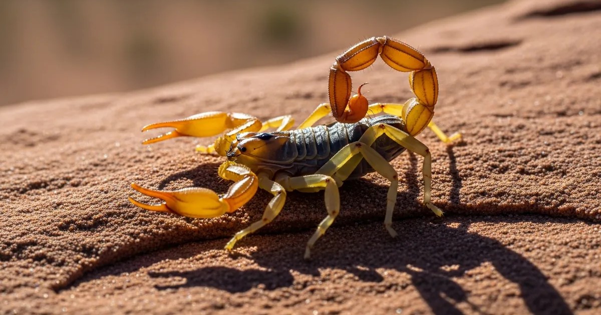 Arizona Bark Scorpion - common pest in our service area