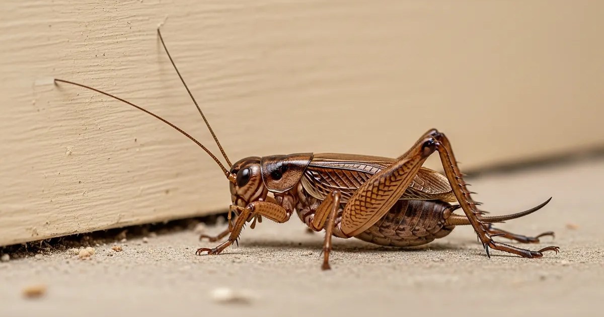 Crickets - common pest in our service area