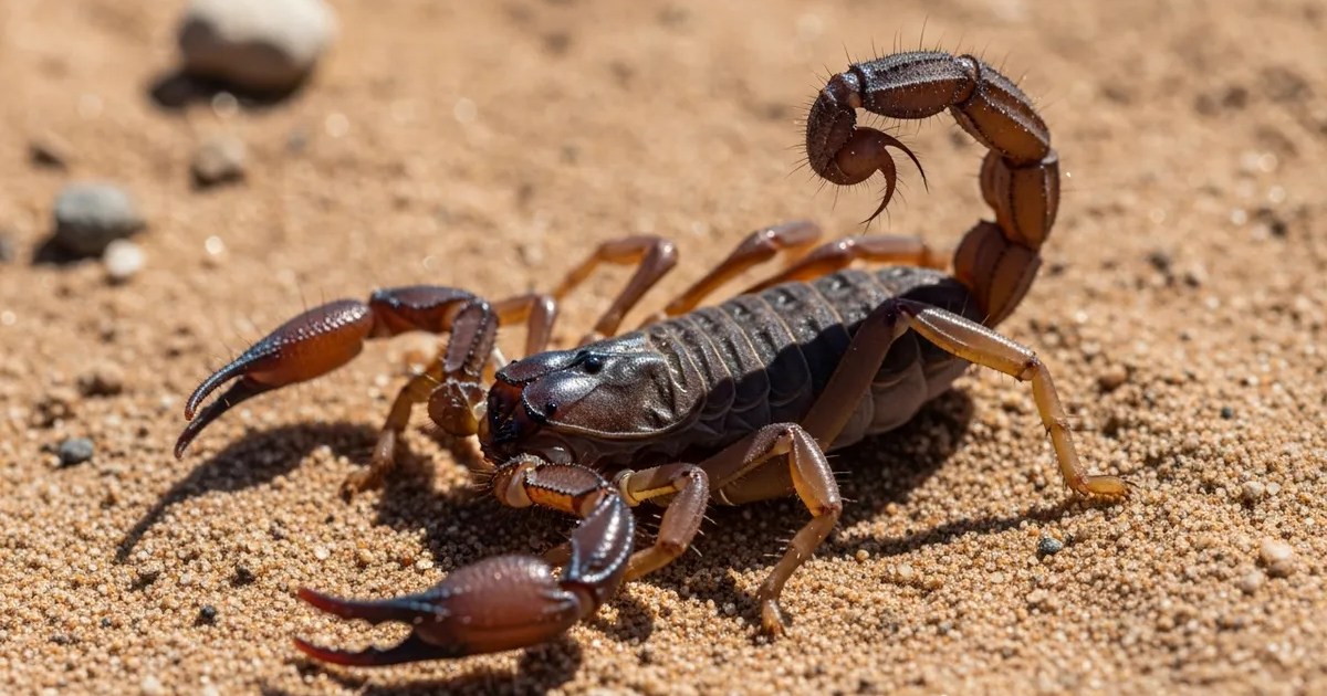 Desert Hairy Scorpion - common pest in our service area