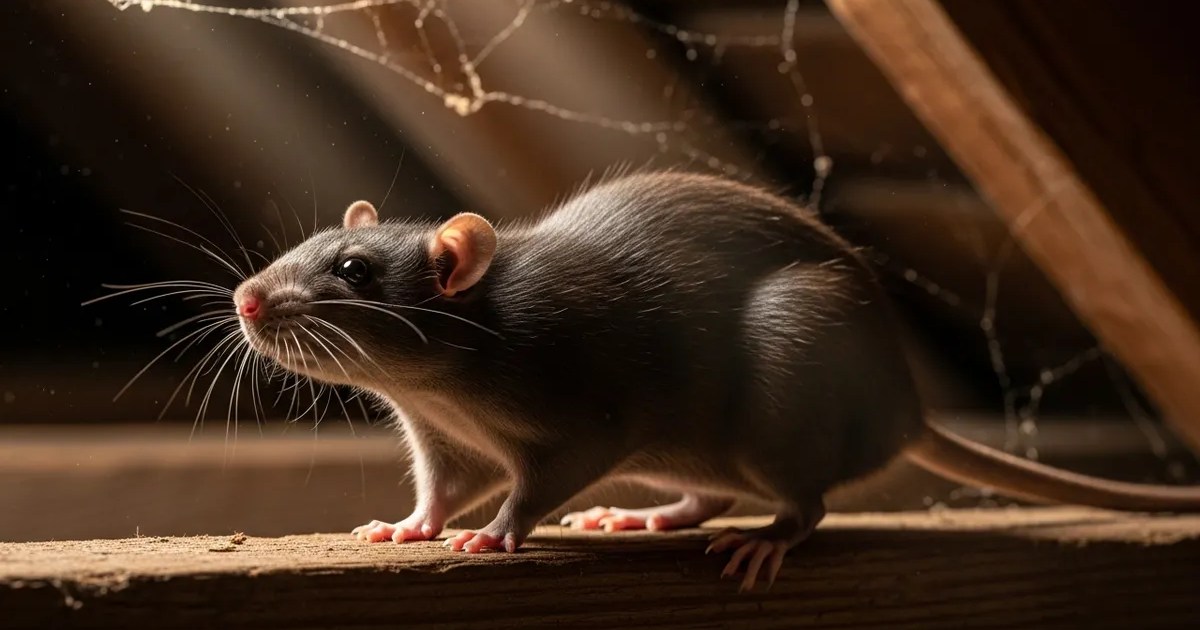 Roof Rats - common pest in our service area