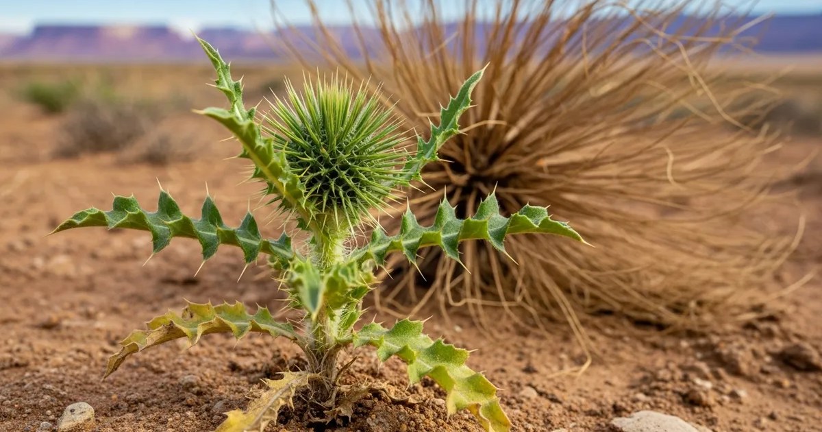 Russian Thistle Tumbleweed - common pest in our service area