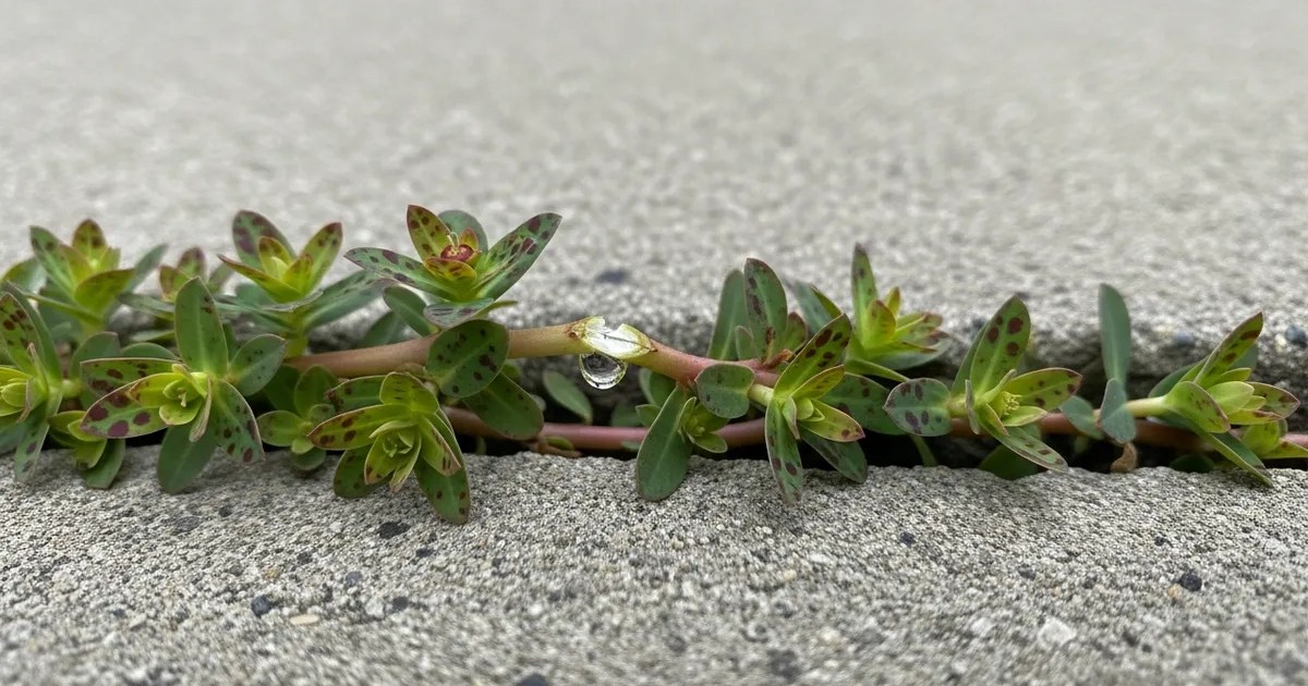 Spotted Spurge - common pest in our service area